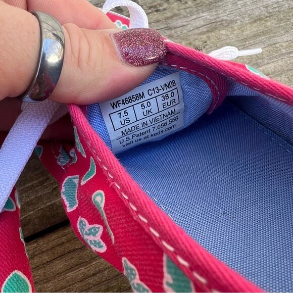 Keds x Taylor Swift 2019 collab “Favorite Things” red cats sneakers - Picture 7 of 7